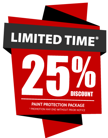 25% Paint protection package CAA-Quebec members