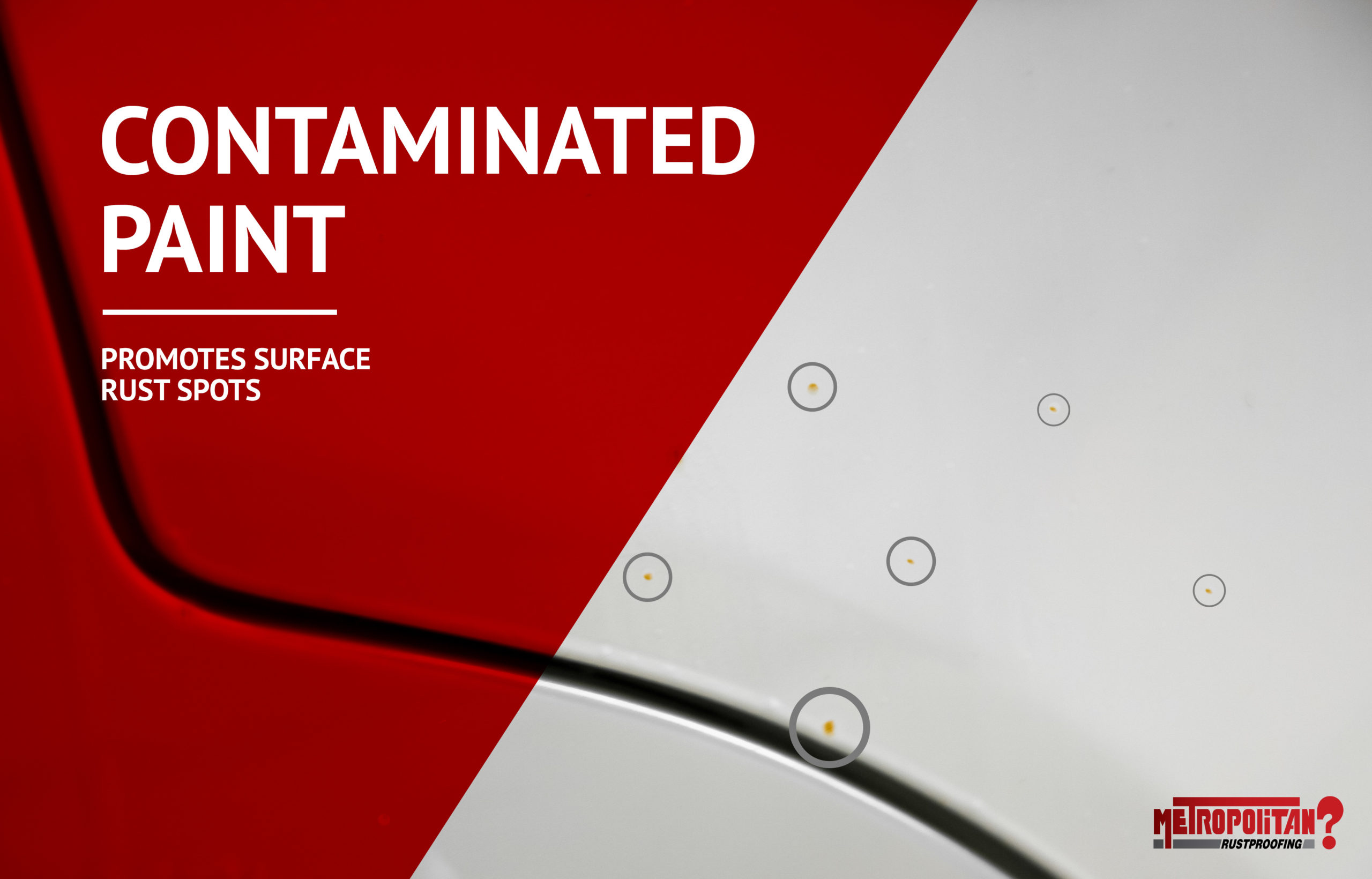Paint protection - Contaminated paint